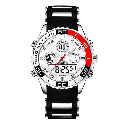 Readeel Top Brand Mens Sport Watches Quartz Analog LED Clock Man Military Waterproof Watch