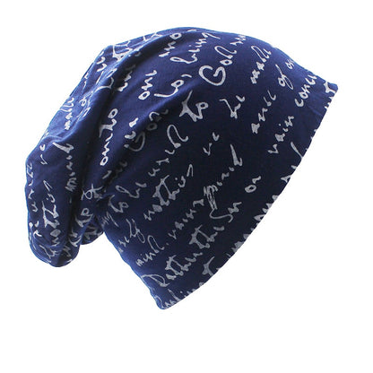 Unisex Printed Beanie Hat