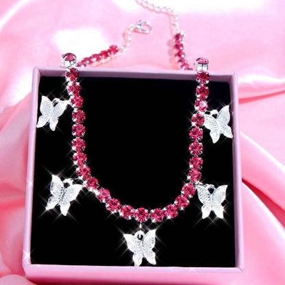 Vintage Butterfly Necklace