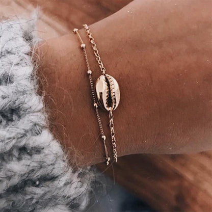 Vintage Styled Shell Bracelet