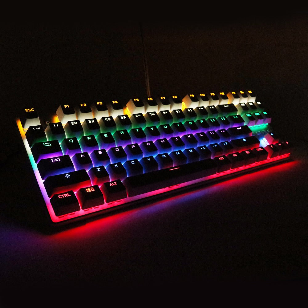 Colorful LED Aluminium Keyboard