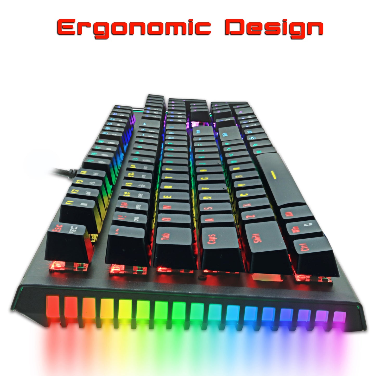 Multi-colored Mechanical Keyboard