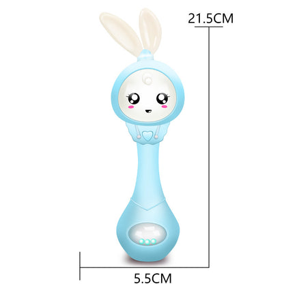 Baby's Music Teether Bunny Rattle Toy