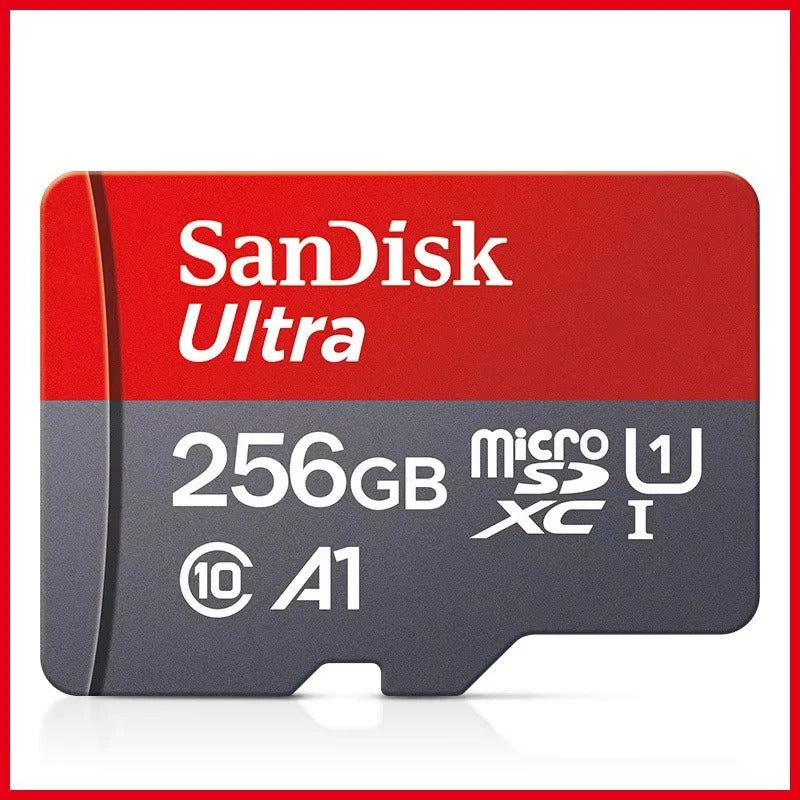 A1 High Performance Micro SD Memory Card Level 10 U1 100X Fast Read/Write 32/64/128/256/512GB