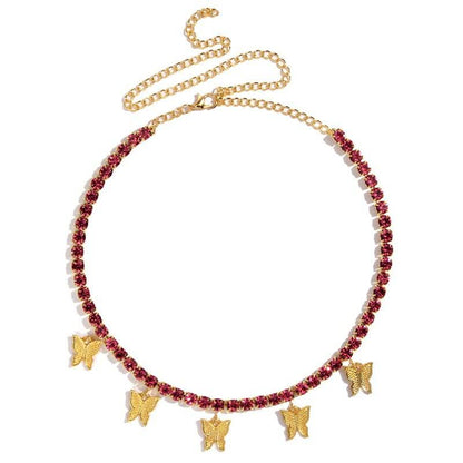 Vintage Butterfly Necklace
