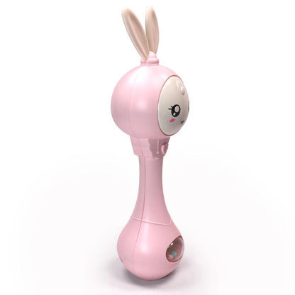 Baby's Music Teether Bunny Rattle Toy
