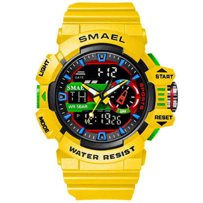 SMAEL Watch 8043 in Dual Display Watches Men Waterproof Led Sports Digital Analog Watch