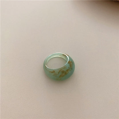 Transparent Marbled Ring