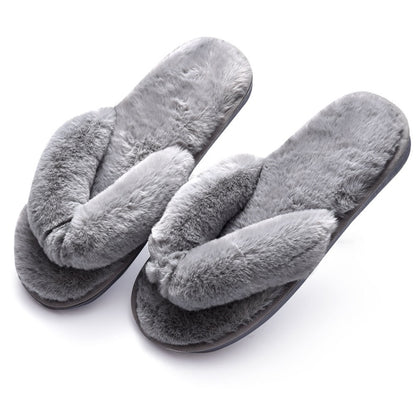 Women's Fashion Winter Plush Home Slippers
