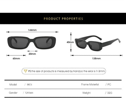 Women's Rectangle Shaped Sunglasses