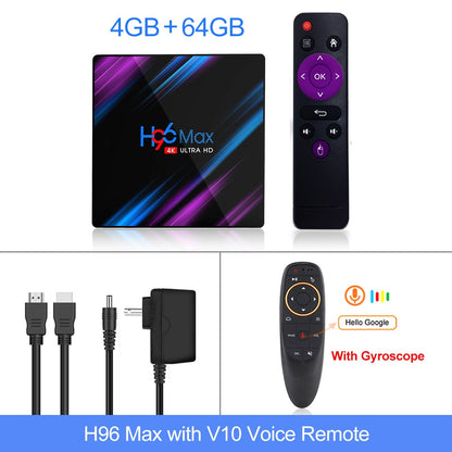 Purple Rain Design Smart Android TV Box
