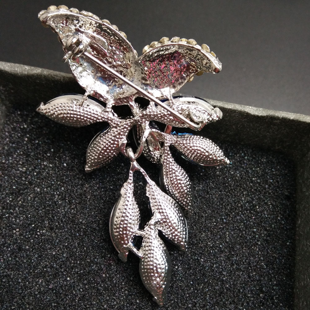Women's Flower Branch Brooch