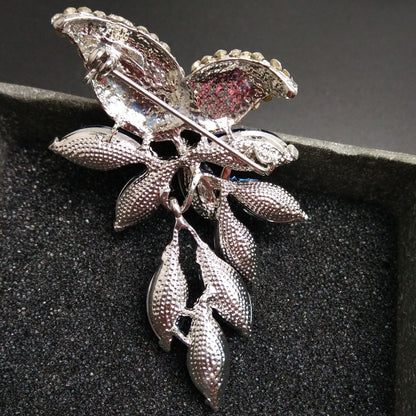 Women's Flower Branch Brooch