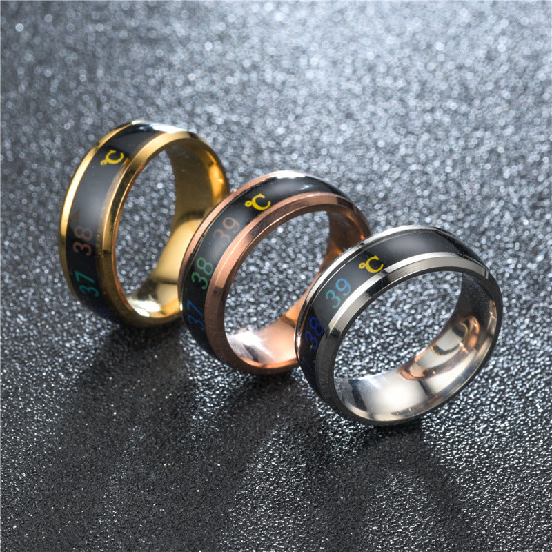 Unisex Temperature Sensitive Ring