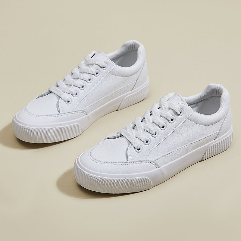 Women's Fashion Casual Plain Coloured Sneakers