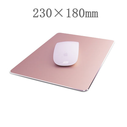 Portable Double-Sided Aluminum Mouse Mat