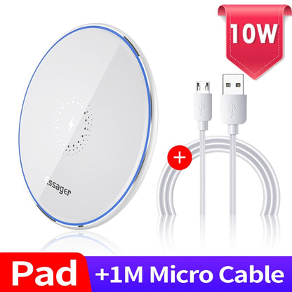 Glossy Design Wireless Phone Charger
