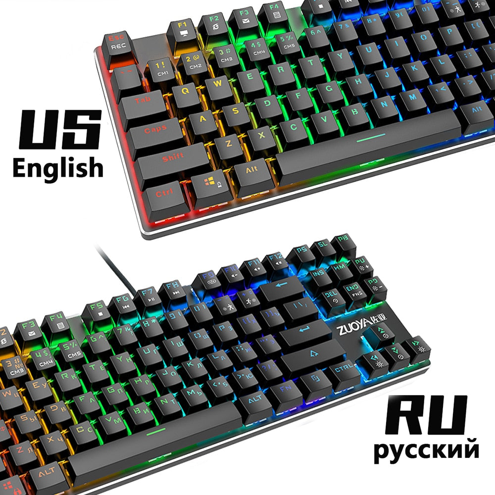 Multi-colored Mechanical Keyboard