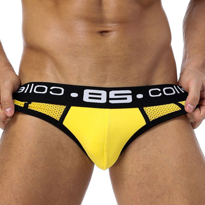 Cotton Sexy Gay Men Underwear Bikini Men Briefs Soft Men's Printed Briefs Underwear