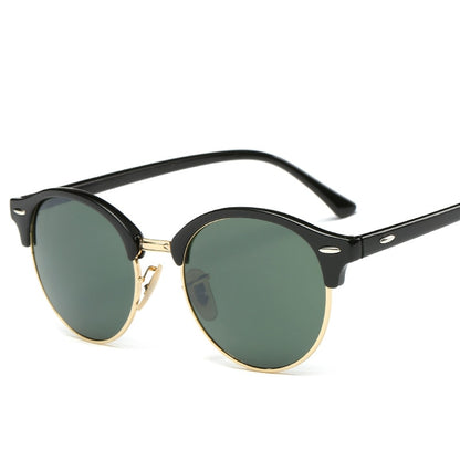 Women's Round Shaped Colorful Stylish Sunglasses