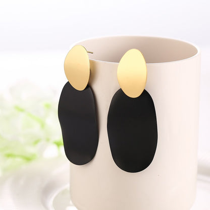 Women's Geometric Pattern Drop Earrings