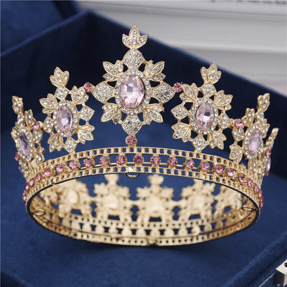 Women's Crystals Decorated Tiara