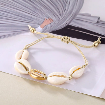 Vintage Styled Shell Bracelet