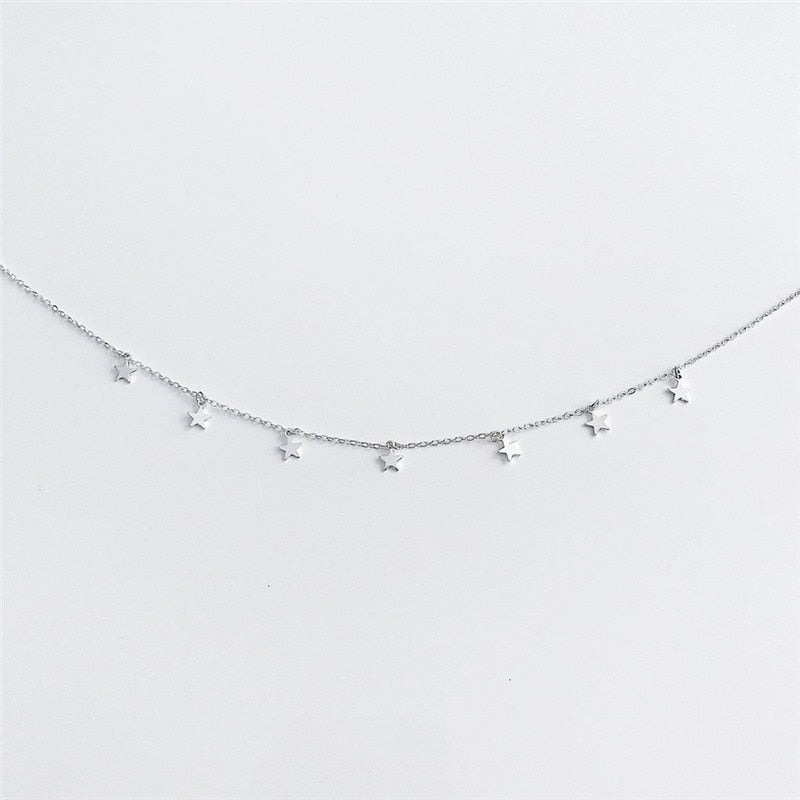 Women's Stars Choker Necklace