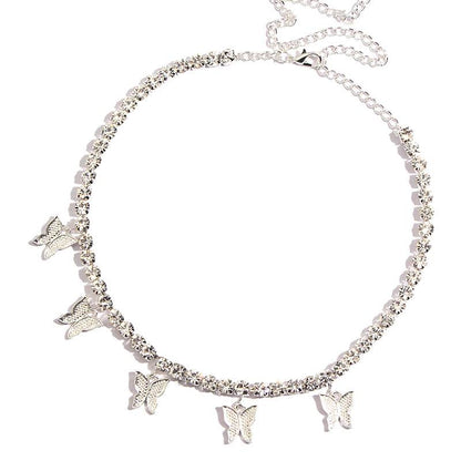 Vintage Butterfly Necklace