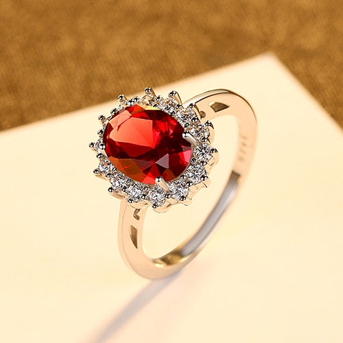 Sapphire Gemstone Ring for Women
