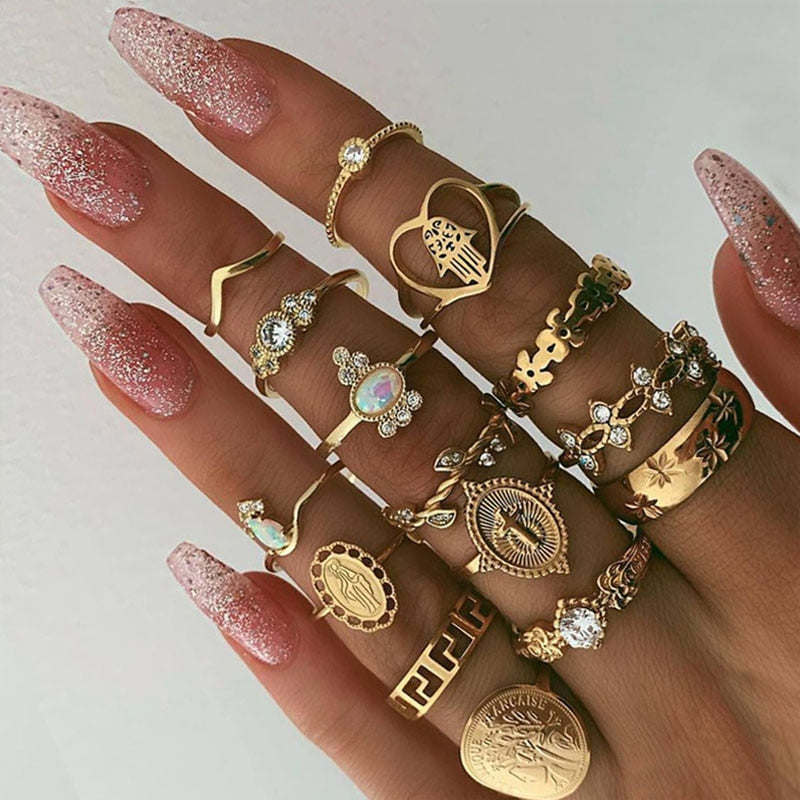 Vintage Styled Rings Set