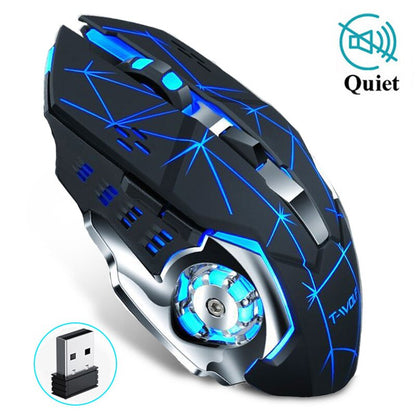 Wireless RGB Rechargeable Mouse
