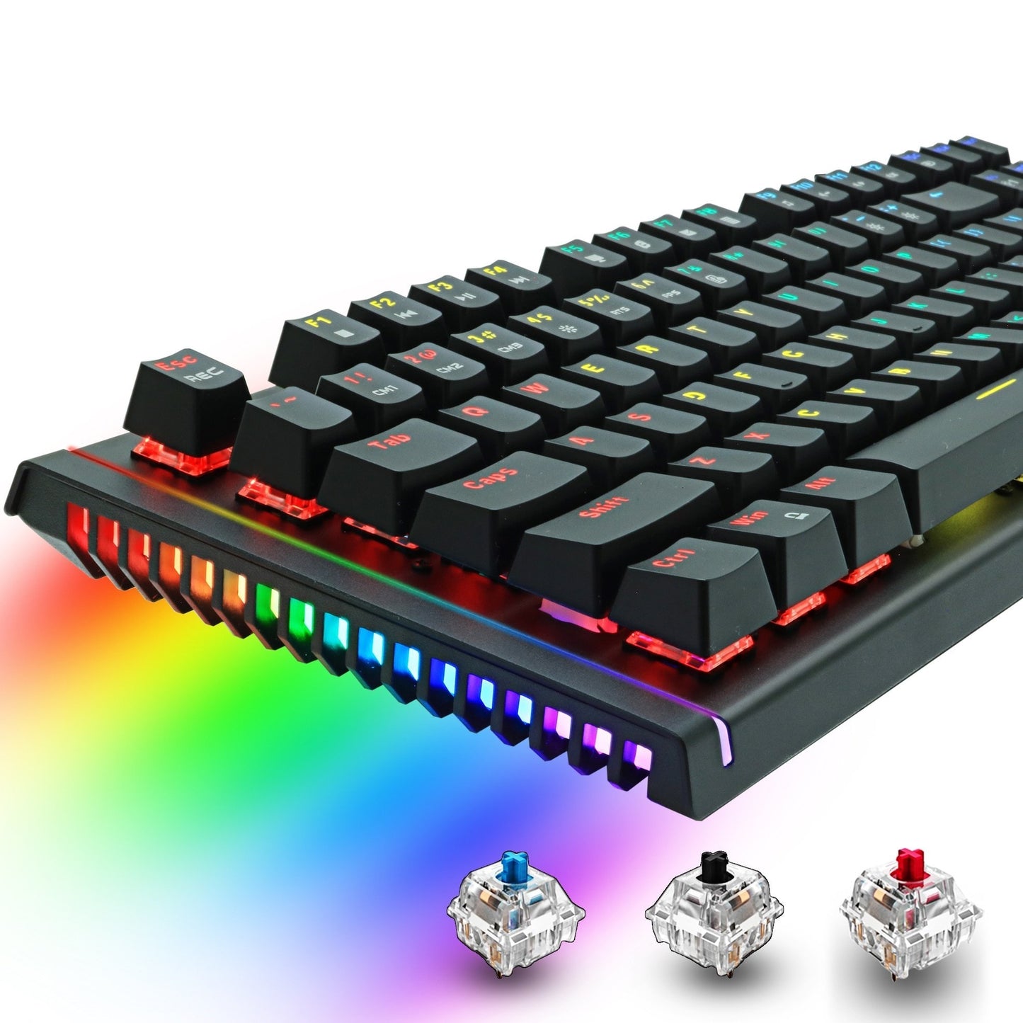 Multi-colored Mechanical Keyboard