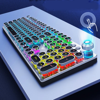 Steampunk Style Mechanical Gaming Keyboard