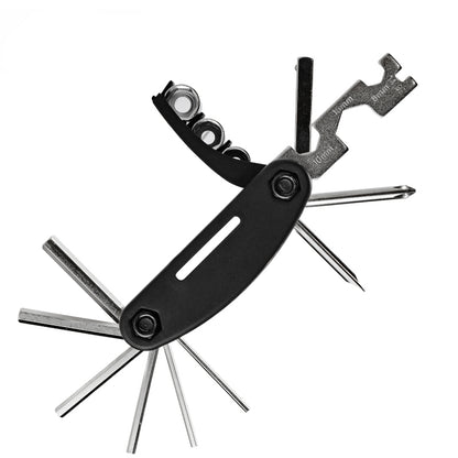 Multifunctional Carbon Steel Bicycle Repair Tools Kit