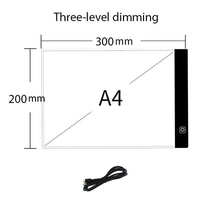 Dimmable LED Drawing Tablet