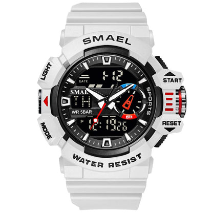 SMAEL Watch 8043 in Dual Display Watches Men Waterproof Led Sports Digital Analog Watch
