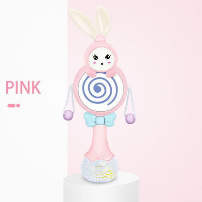 Baby's Music Teether Bunny Rattle Toy