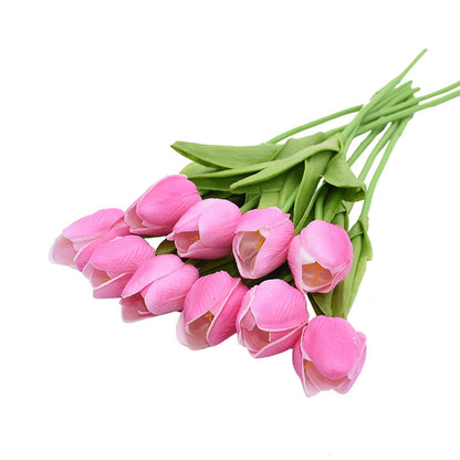 Artificial Tulip Flower Set 10 Pcs