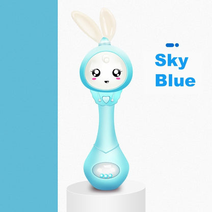Baby's Music Teether Bunny Rattle Toy