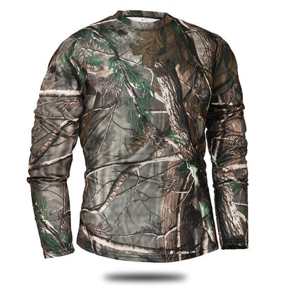 Men's Long Sleeve Camouflage Top