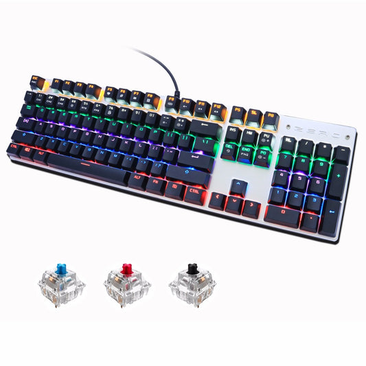 Colorful LED Aluminium Keyboard