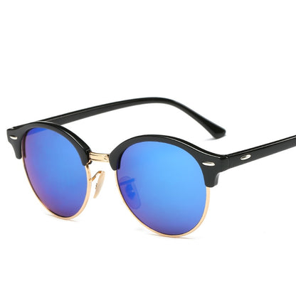 Women's Round Shaped Colorful Stylish Sunglasses