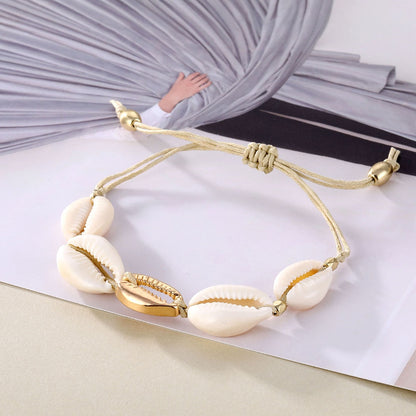 Vintage Styled Shell Bracelet