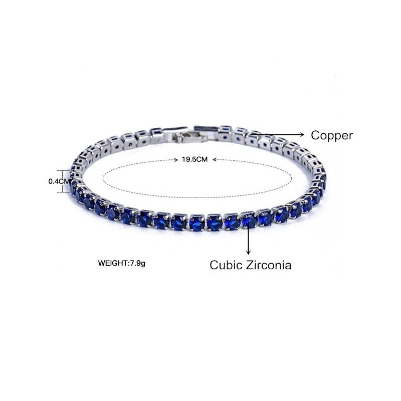 Luxury Crystal Wedding Bracelet for Women