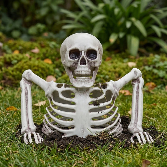 Halloween Realistic Skeleton Ornament with Movable Joints