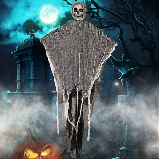 Halloween Hanging Skull Ghost Ornament Haunted House Decoration Horror Props