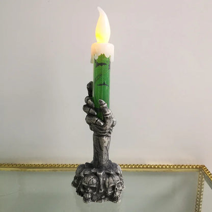 Halloween Skeletons Ghost Party Candles Pumpkin Party Happy Halloween Party