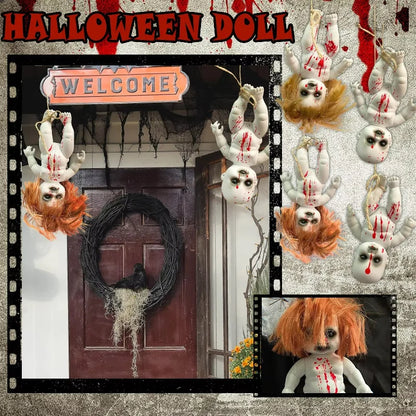 Halloween Hanging Ghost Dolls Spooky Tricky Toys Ornament