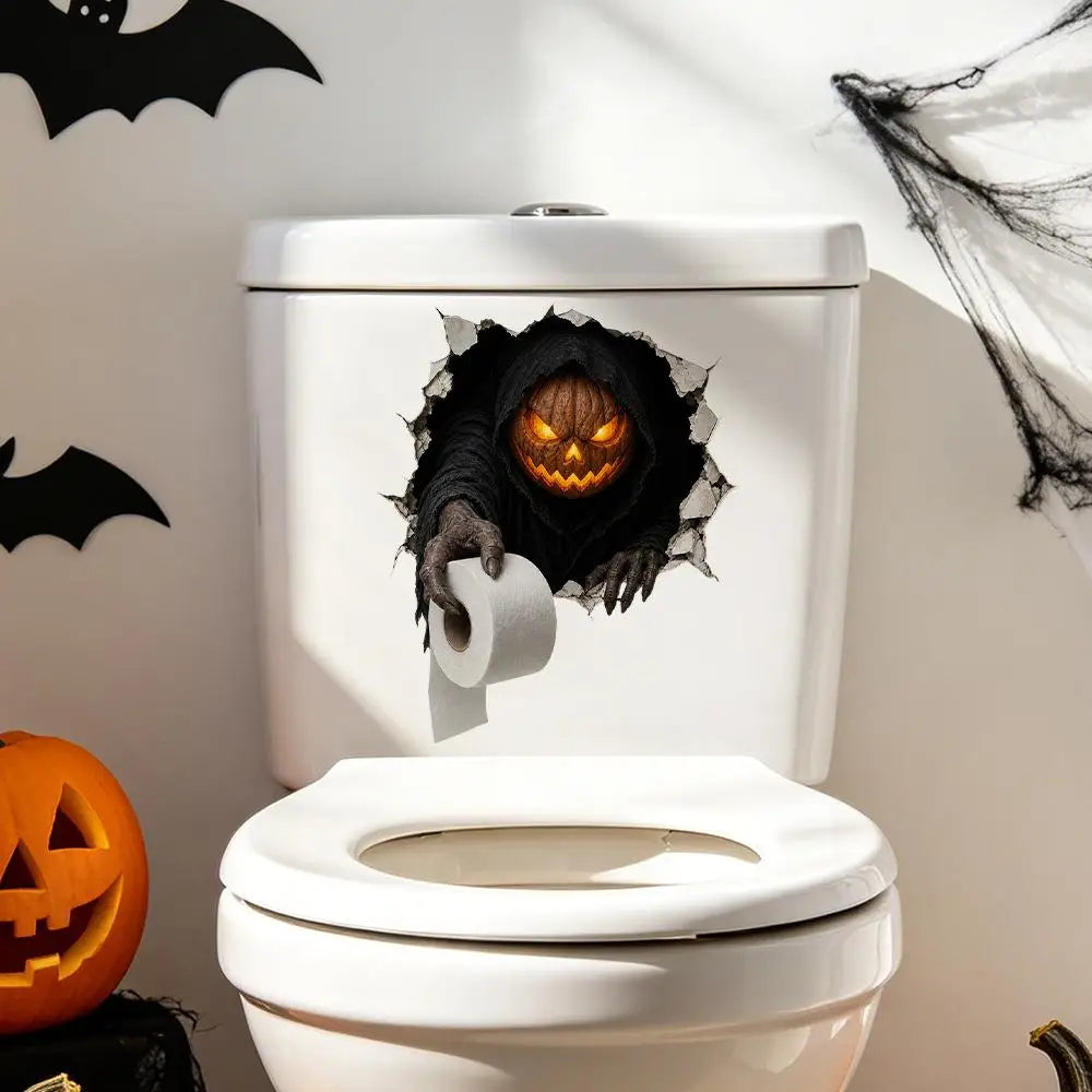 Halloween Wall Stickers Scary Ghost Interior Decoration